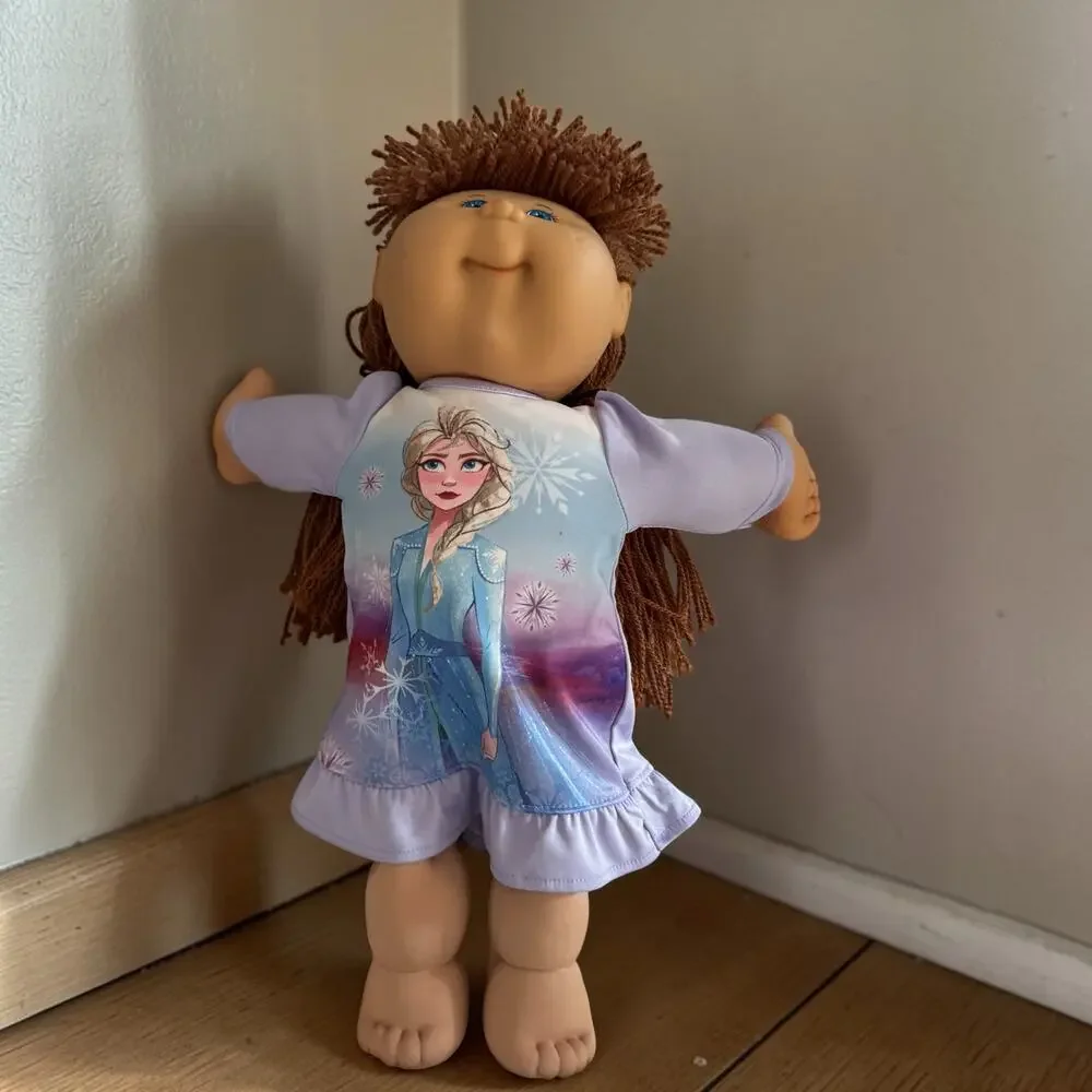 Vintage 2004 Cabbage Patch Kid Play Along PA-2 18 Inch Doll Brown Pigtails